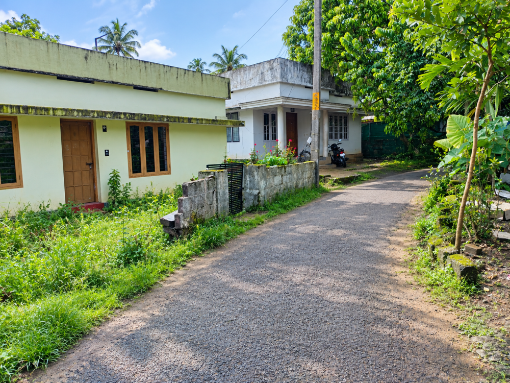 Land with an Old House for Sale in Kalady, Ernakulam 