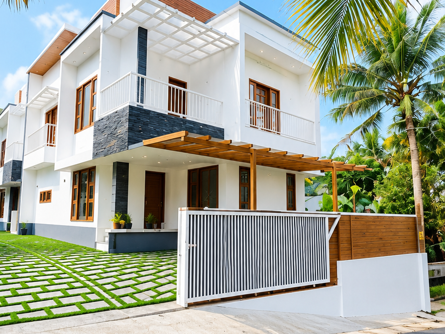 NEW 3 BHK HOUSE FOR SALE NEAR VIKASVANI, THENGODE, KAKKANAD