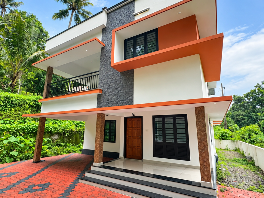 4 BHK House for Sale Near Koodalloor Junction, Ettumanoor, Kottayam