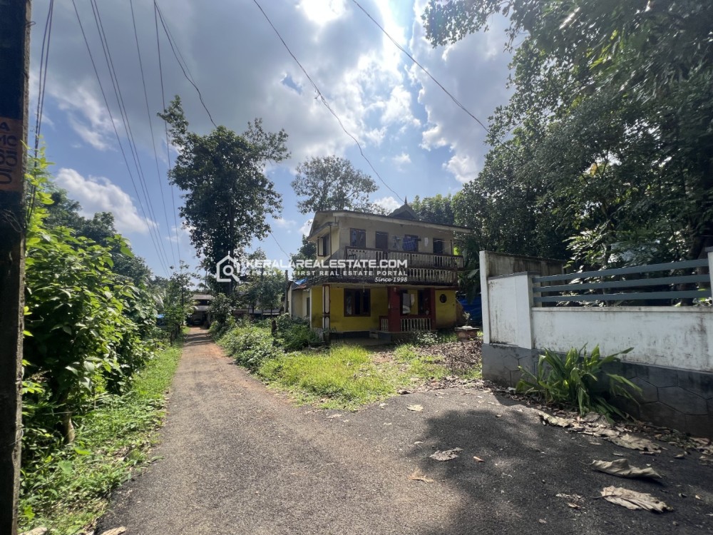 Land with Two Storey House for Sale in Angamaly, Ernakulam