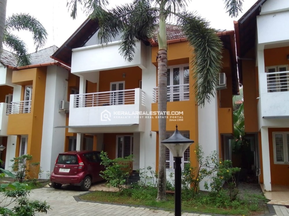 FULLY FURNISHED 3 BHK GATED VILLA FOR SALE NEAR LAKESHORE HOSPITAL, ERNAKULAM